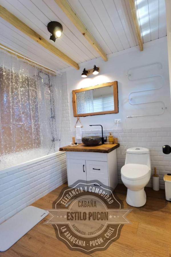 Cabana Estilo Pucón Εξωτερικό φωτογραφία