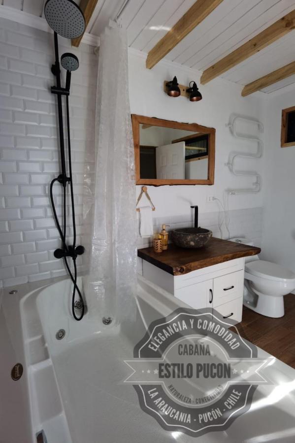 Cabana Estilo Pucón Εξωτερικό φωτογραφία